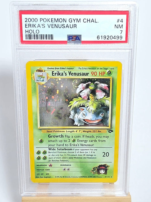 PSA 7 2000 Erikas s Venusaur Gym Challenge EN 4