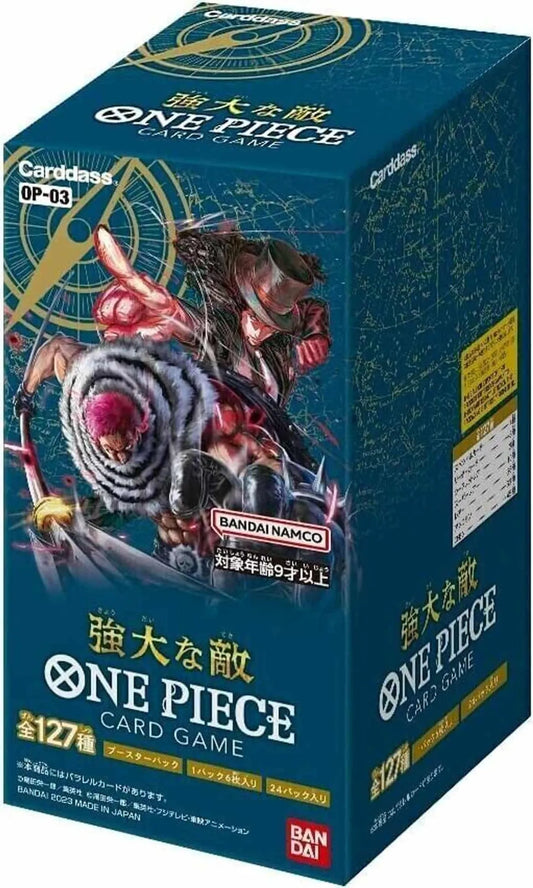 One Piece Card Game – Pillars of Strength (OP-03) Booster Box Display – JP