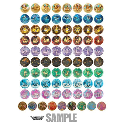 Pokémon Terastal Gathering Badge Pin Set | Chinesisch S-CHN