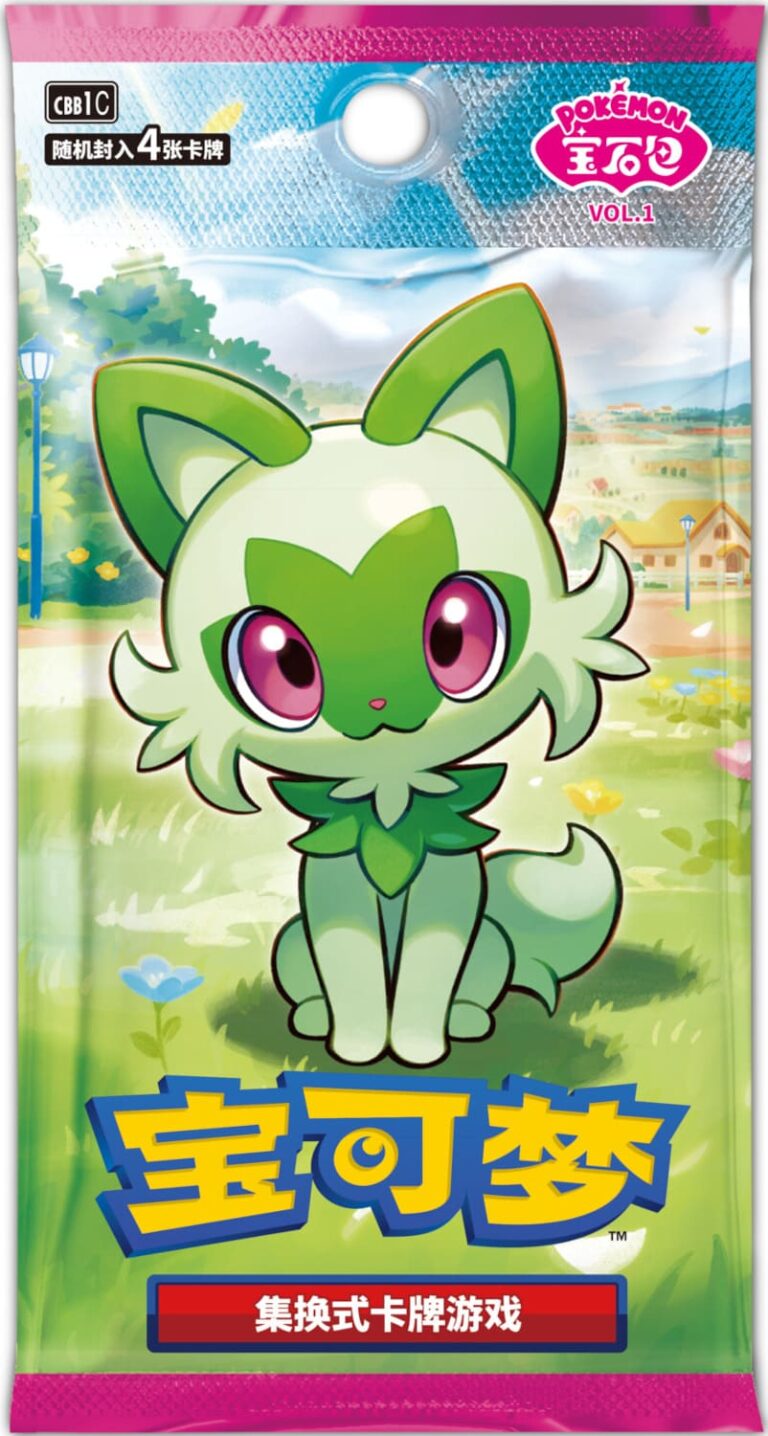 Pokémon Gem Pack Badge Set – Chinesisch