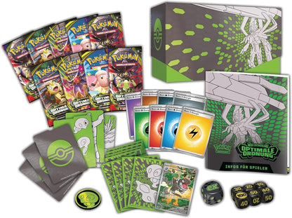 Pokémon Optimale Ordnung Top Trainer Box TTB ETB – Deutsch