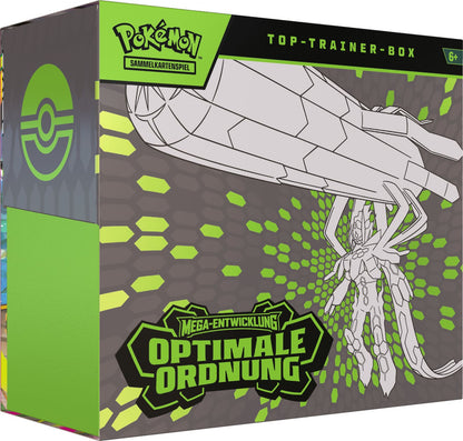 Pokémon Optimale Ordnung Top Trainer Box TTB ETB – Deutsch