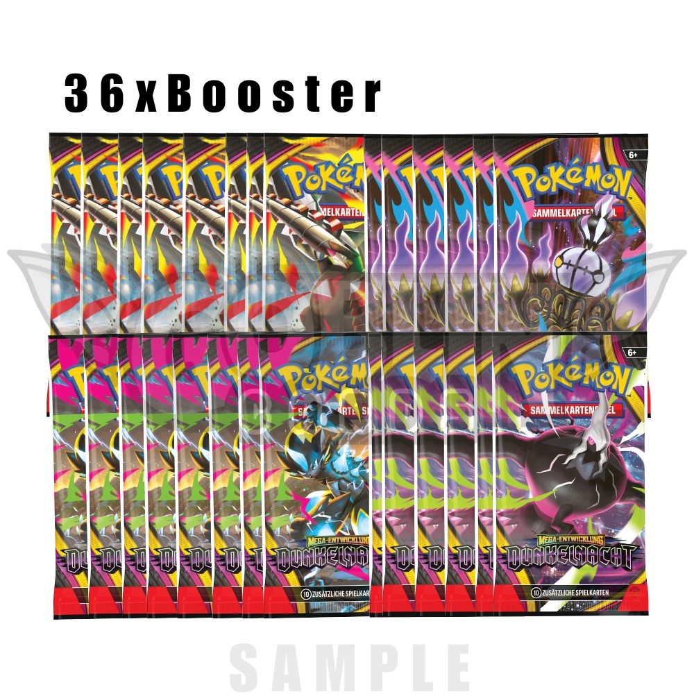 Pokémon Dunkelnacht 36 Booster Display | Deutsch DE