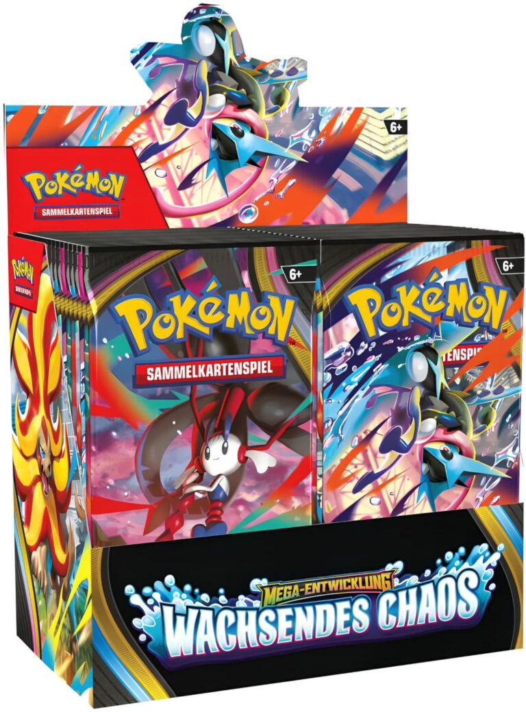 Pokémon Wachsendes Chaos Display Booster Box – Deutsch