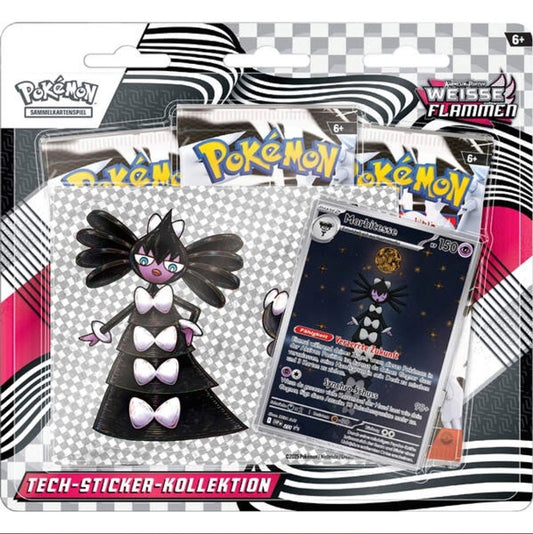 Pokémon Karten Tech-Sticker-Kollektion Karmesin & Purpur - Weiße Flammen