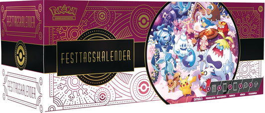 Pokemon TCG 2025 Festtagskalender Deutsch