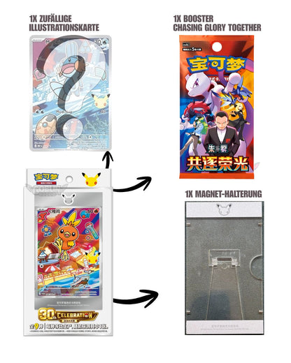 Pokémon 30th Anniversary Partner Illustration Card Set Vol.3 | Chinesisch S-CHN