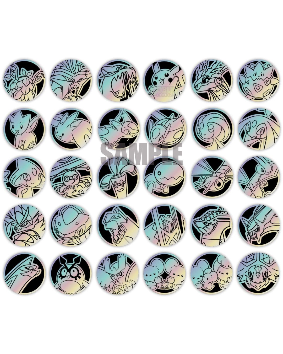 Pokémon Coin Set Stellar Crystal CSV9C | Chinesisch S-CHN