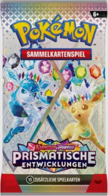 Pokémon Prismatische Entwicklungen Booster – Deutsch
