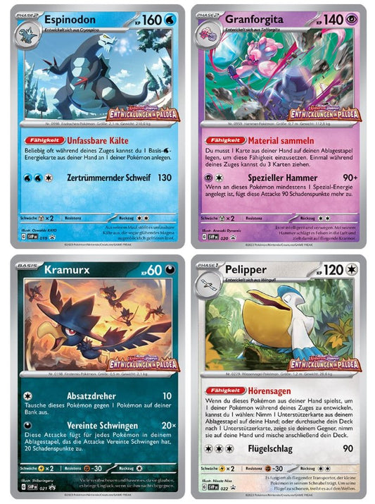 Pokemon Sealed Deck Entwicklungen in Paldea Pre Release DE