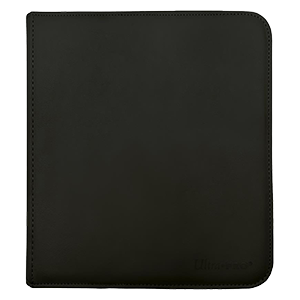 Ultra Pro 12-Pocket Zippered Pro-Binder Black | 480 Karten
