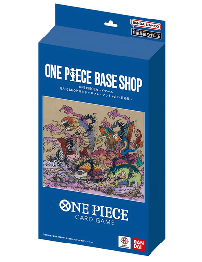One Piece BASE SHOP Limited Playmat Vol.2 Five Elders | JP