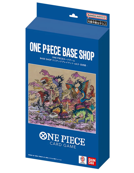 One Piece BASE SHOP Limited Playmat Vol.2 Five Elders | JP