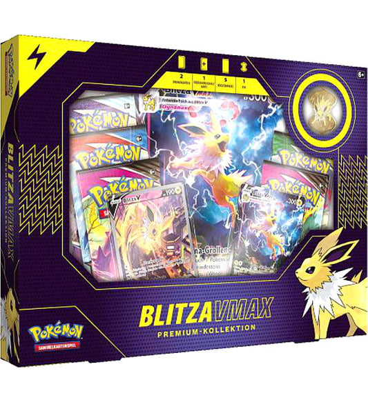 Pokémon – Blitza Jolteon VMAX Premium Kollektion EU Version Deutsch