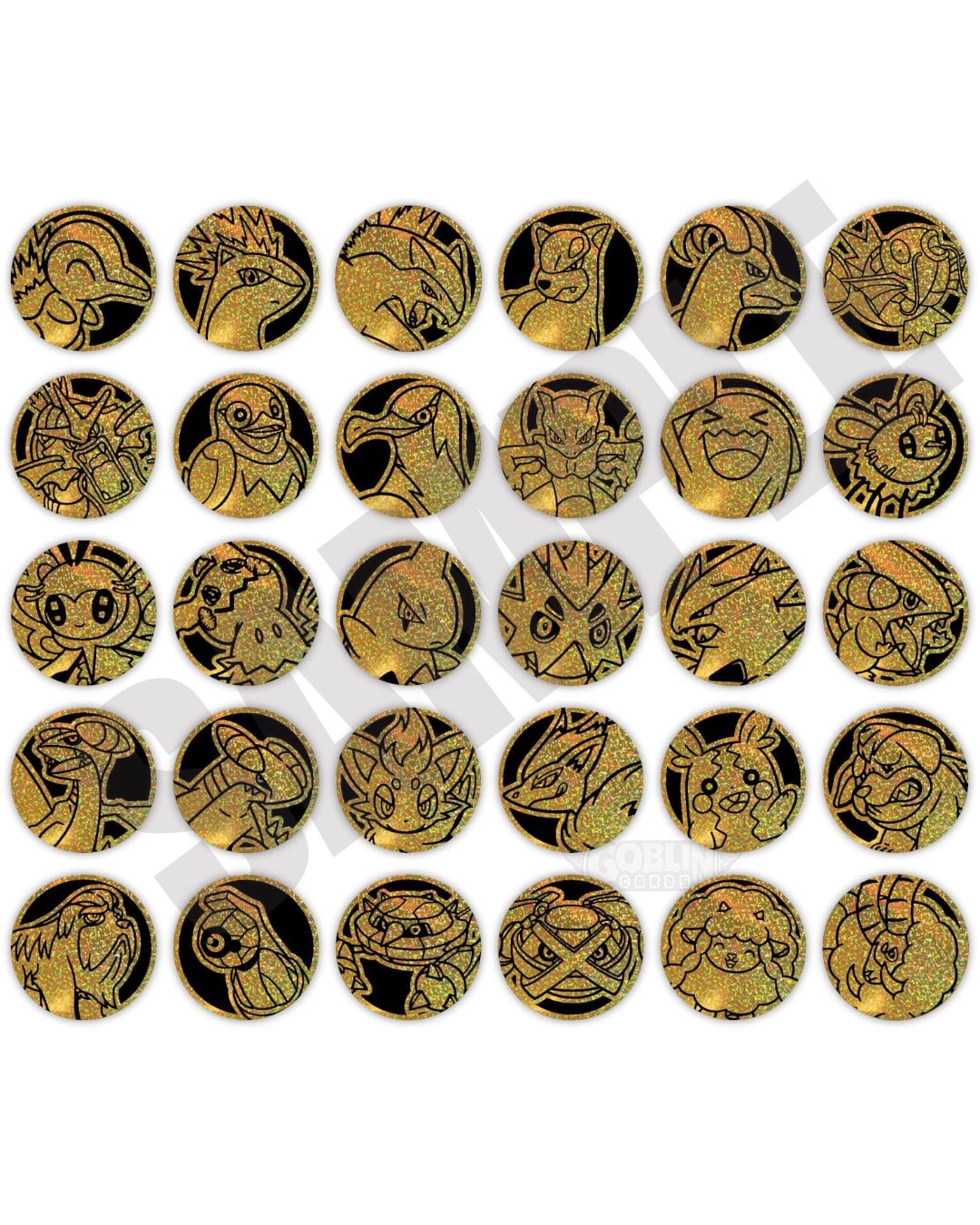 pokemon chasing glory together chinesisch coins gold selten