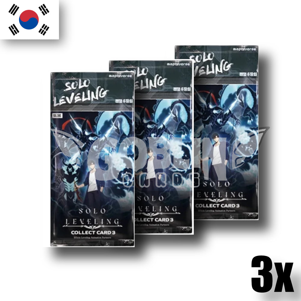 Solo Leveling TCG Vol.3 Collect Card 3er Boosterbundle | KR