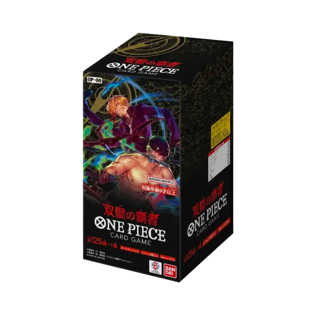 One Piece Card Game – Wings of the Captain (OP-06) Booster Box Display – JP