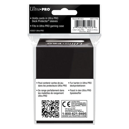 Ultra PRO 80+ Deck Box Black für 80 Karten